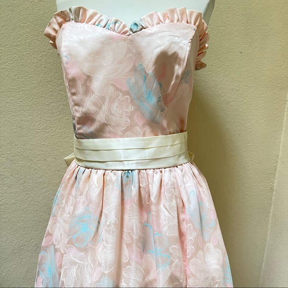 Zum Zum Dresses Vintage Zum Zum Dress Blush Pink Floral Poshmark